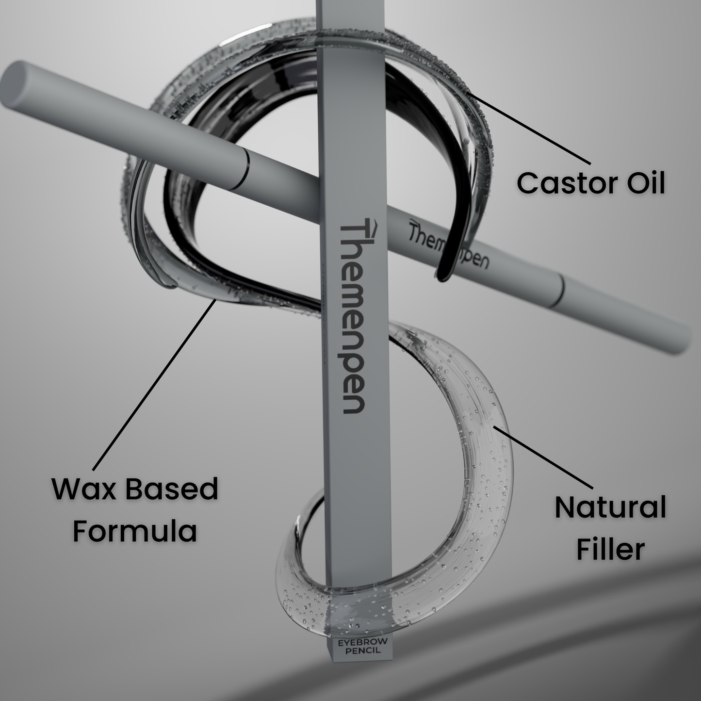 The Men Pen | Eyebrow, Beard and Hair Filler | Waterproof, Long Lasting, Sweat Proof