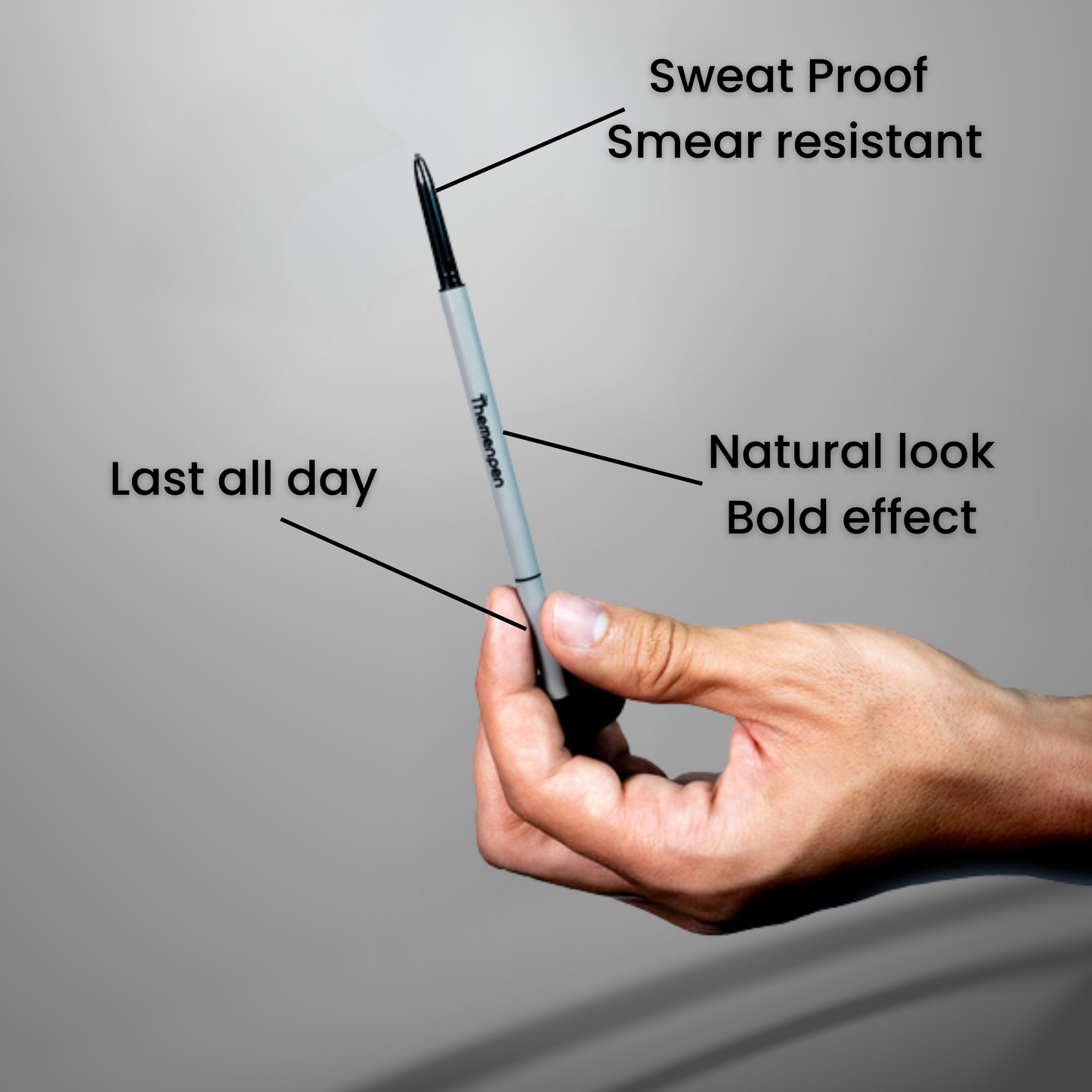 The Men Pen | Eyebrow, Beard and Hair Filler | Waterproof, Long Lasting, Sweat Proof