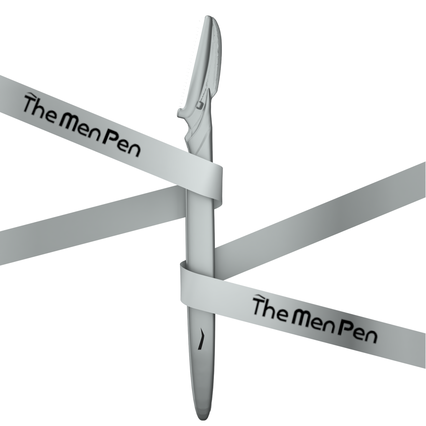 The Men Pen 3-Pack + 4 Razor Precision Grooming Kit for Men | Natural Finish, Waterproof, Long-Lasting, Sweatproof