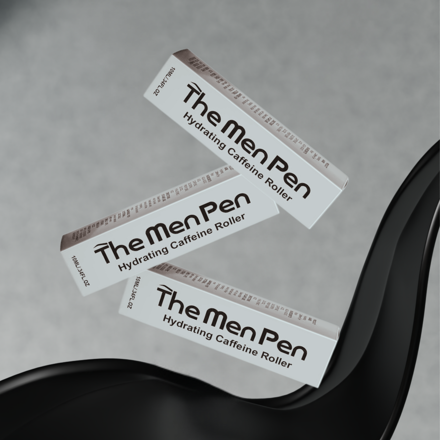 The Men Pen Eye Revival Duo | Caffeine Roller + Peptide Eye Patches | Puffiness, Dark Circle, and Tired Eye Treatment