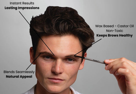Mens Eyebrow Grooming - Practical Guide for Masuline Guy Brows - The Men Pens