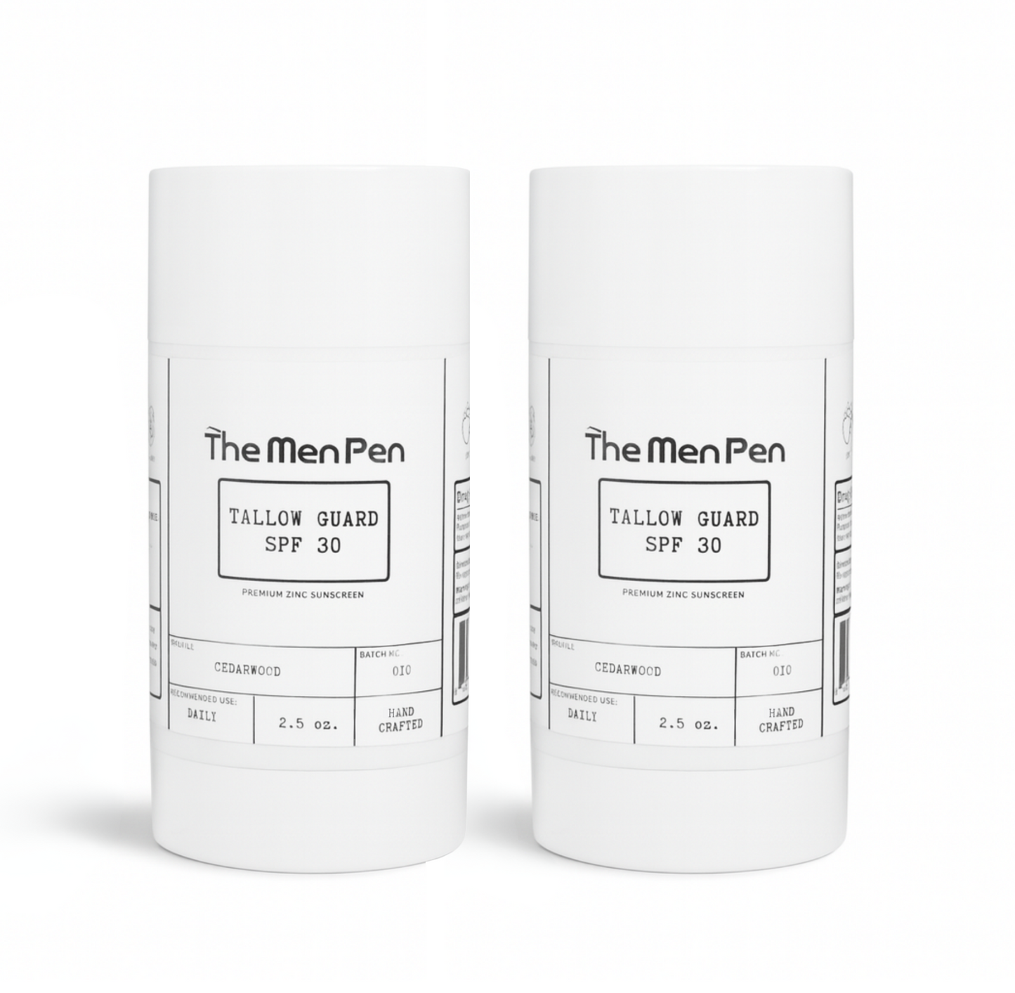 Tallow Guard SPF 30 Mineral Sun Protection | Non Nano Zinc Oxide Sunscreen | Grass-Fed Tallow & Essential Oils