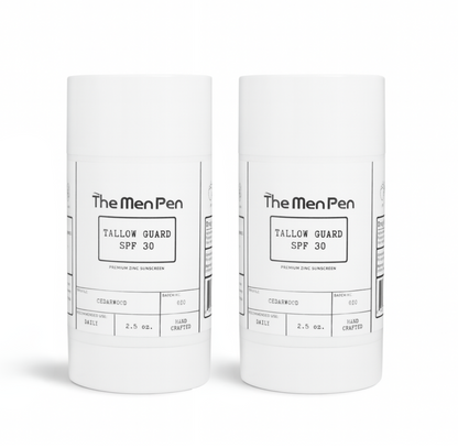 Tallow Guard SPF 30 Mineral Sun Protection | Non Nano Zinc Oxide Sunscreen | Grass-Fed Tallow & Essential Oils