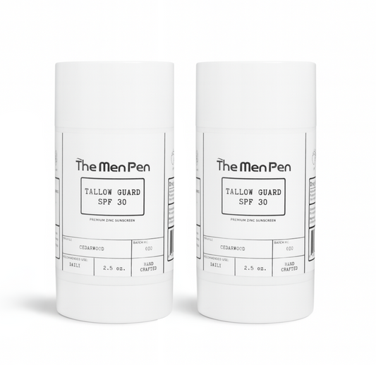 Tallow Guard SPF 30 Mineral Sun Protection | Non Nano Zinc Oxide Sunscreen | Grass-Fed Tallow & Essential Oils
