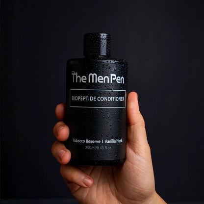 The Men Pen Peptide Powered Hair Care | Tobacco Reserve & Vanilla Husk