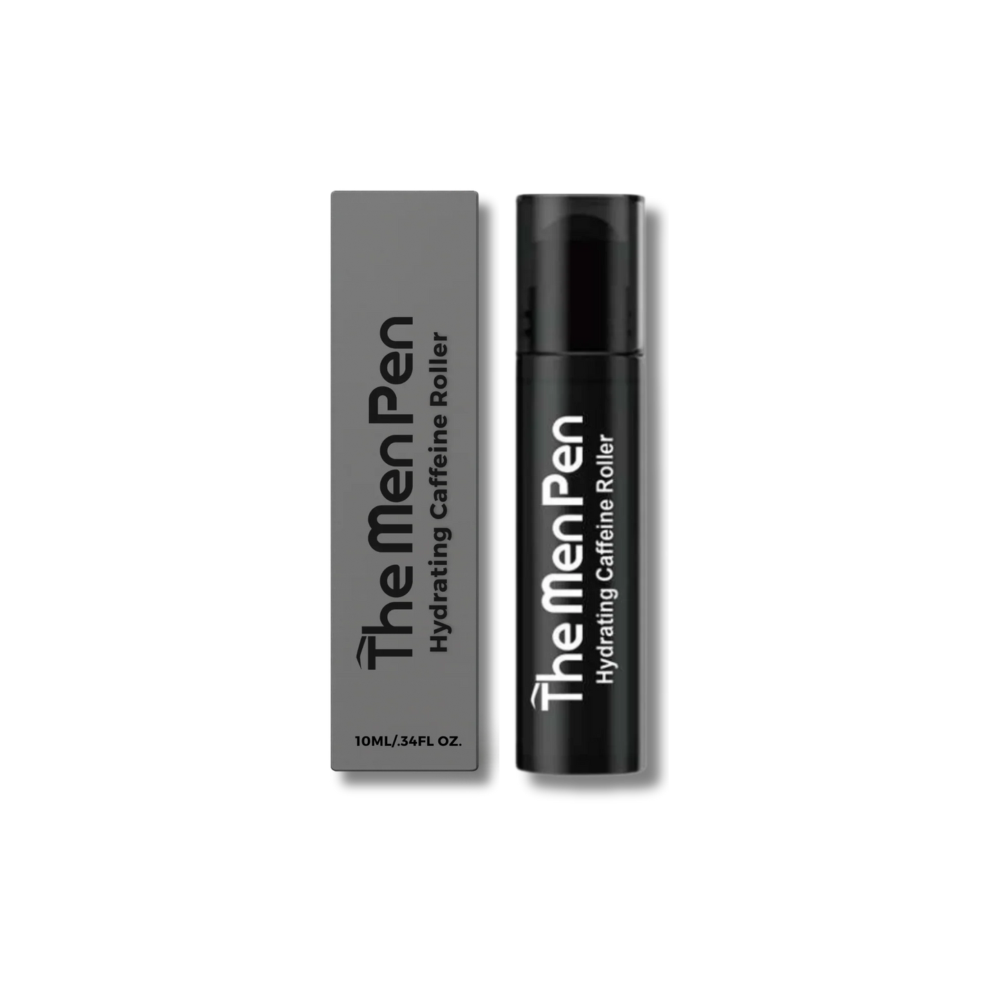 The Men Pen Eye Revival Duo | Caffeine Roller + Peptide Eye Patches | Puffiness, Dark Circle, and Tired Eye Treatment