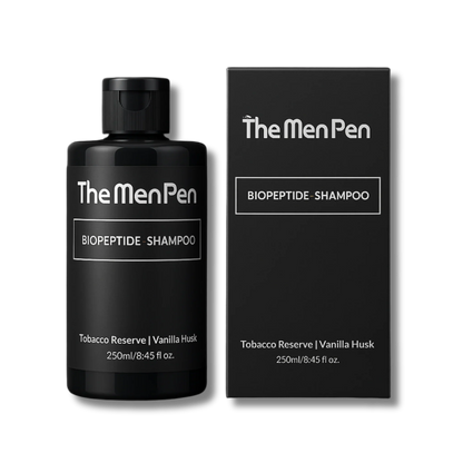 The Men Pen Peptide Powered Hair Care | Tobacco Reserve & Vanilla Husk