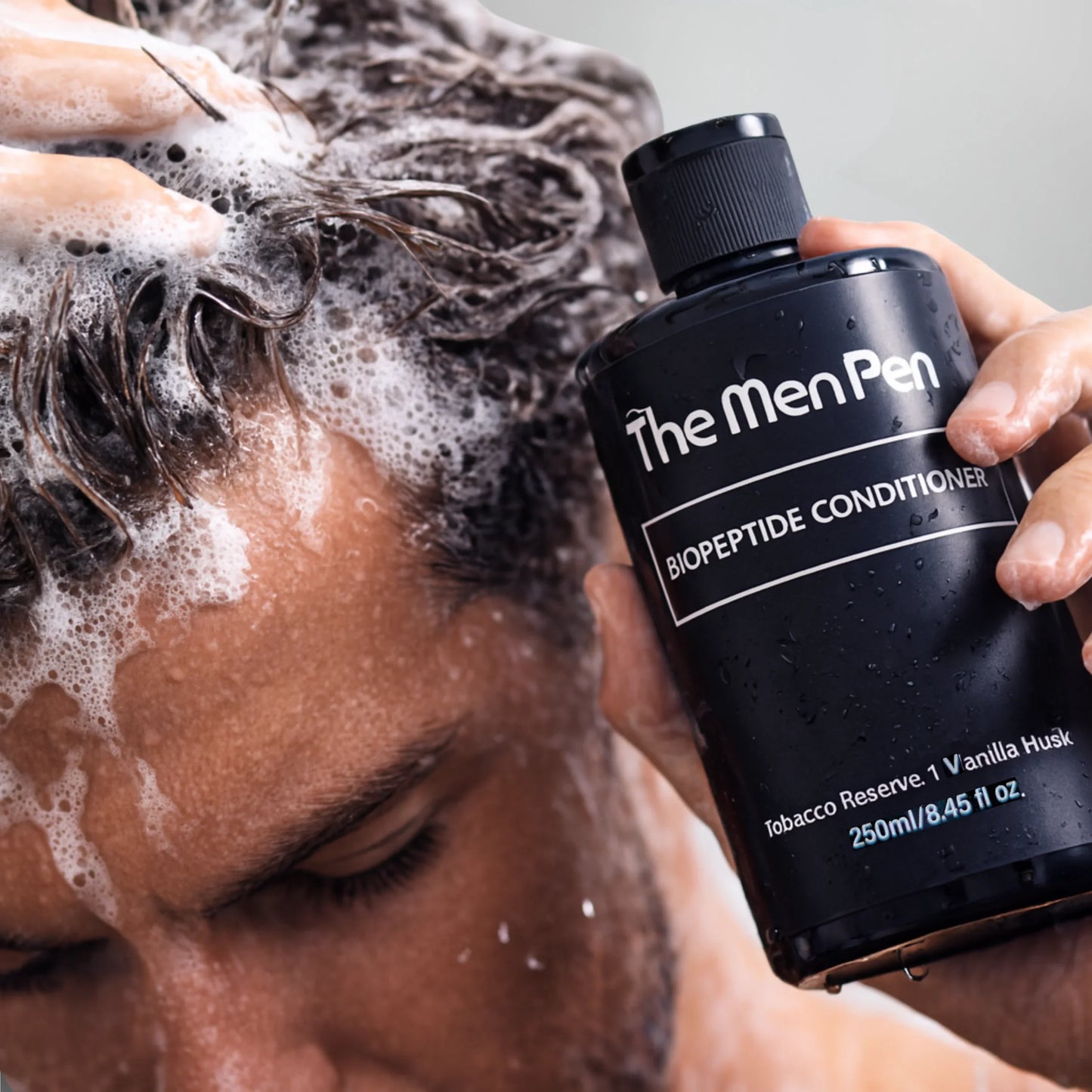 The Men Pen Peptide Powered Hair Care | Tobacco Reserve & Vanilla Husk