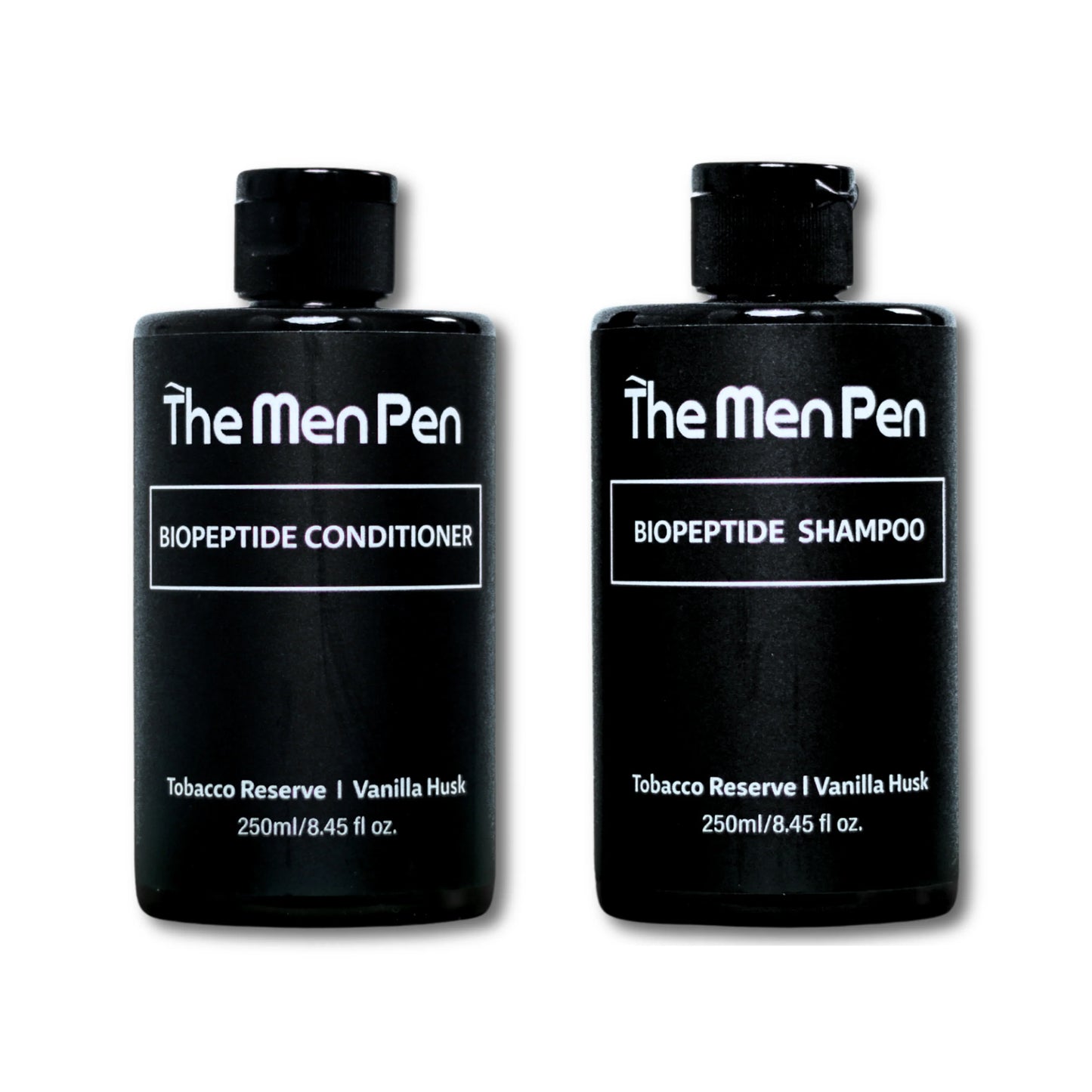 The Men Pen Peptide Powered Hair Care | Tobacco Reserve & Vanilla Husk