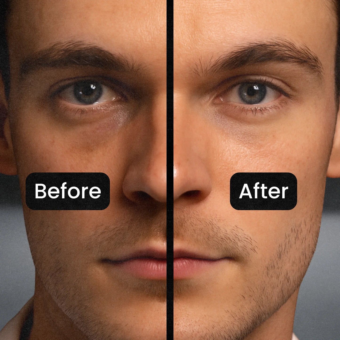 The Men Pen Eye Revival Duo | Caffeine Roller + Peptide Eye Patches | Puffiness, Dark Circle, and Tired Eye Treatment