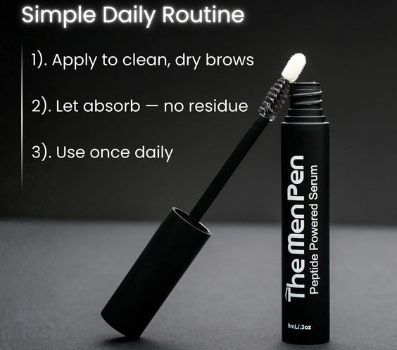 The Men Pen Eyebrow Boosting Peptide Kit