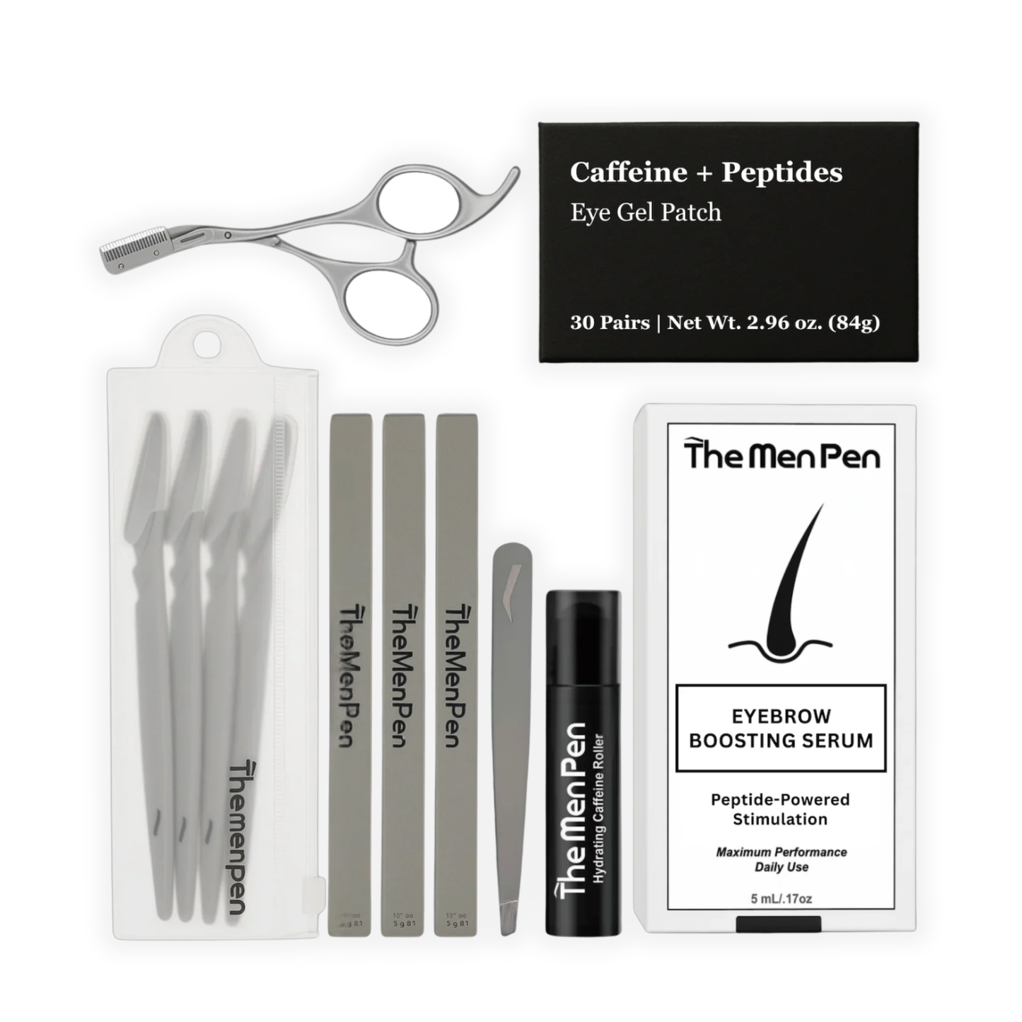 The Men Pen Ultimate Grooming & Eye Revival System for Men | Trimming & Defining Brows
