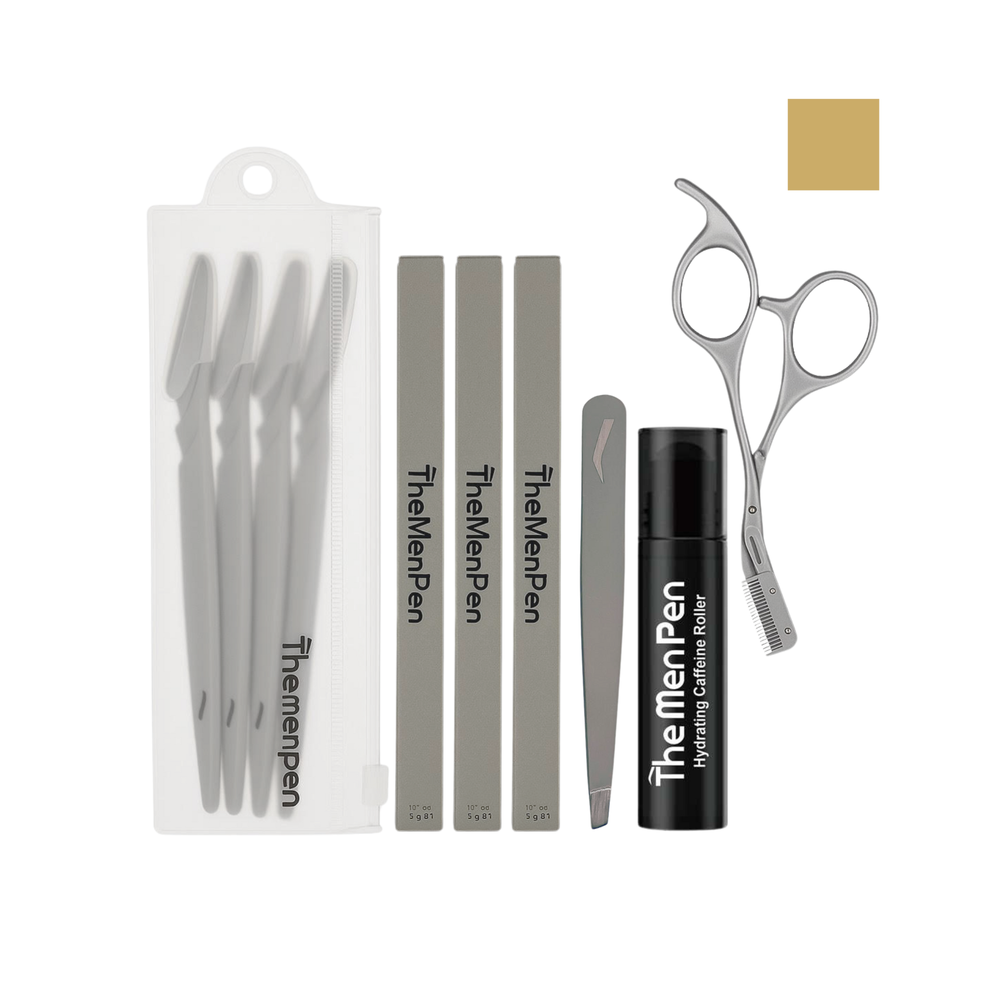 The Men Pen Grooming | Eyebrow, Beard and Hair Filler | Waterproof, Long Lasting, Sweat Proof