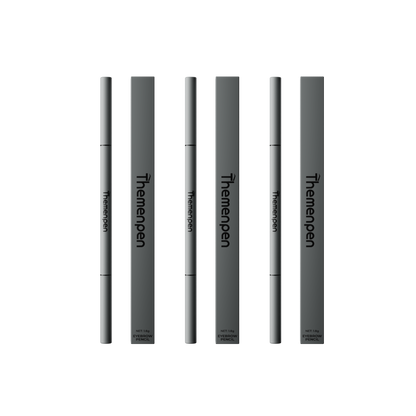 The Men Pen Complete Eyebrow + Hydrating Grooming Kit for Men | Scissors, Hydrating Caffeine Roller, Tweezers, Razors & 3 Eyebrow Filler Pens for Shaping | Trimming & Defining Brows