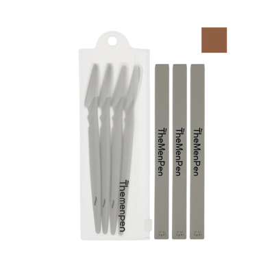 The Men Pen Grooming | Eyebrow, Beard and Hair Filler | Waterproof, Long Lasting, Sweat Proof