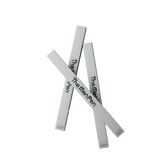 The Men Pen 3-Pack + 4 Razor Precision Grooming Kit for Men | Natural Finish, Waterproof, Long-Lasting, Sweatproof